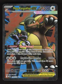 Mega Kangaskhan EX 164/132 Pokemon Mega Evolution Holo Full Art Card - Image 1