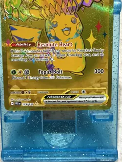 Pokemon TCG Pikachu EX Hyper Rare Card 179/131 Prismatic Evolutions - Image 4
