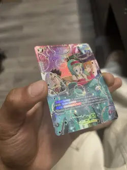 Dragon Ball Super Card Game Bulla GT FB03-127 alt art foil card - Image 3