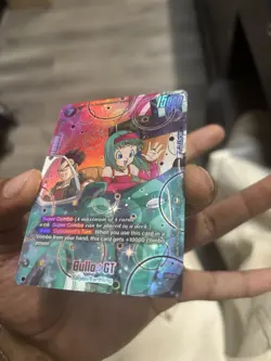 Dragon Ball Super Card Game Bulla GT FB03-127 alt art foil card - Image 4