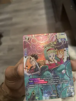 Dragon Ball Super Card Game Bulla GT FB03-127 alt art foil card - Image 5