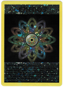 Rainbow Energy WOTC League Promo Rare Holo Swirl Vintage Pokemon Card - Image 1