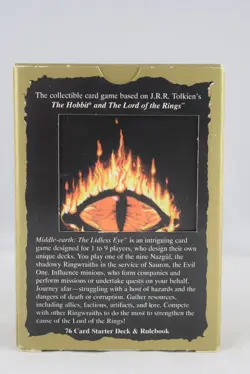The Lidless Eye - limited Edition Middle Earth- complete mint 76 cards boxed. - Image 1