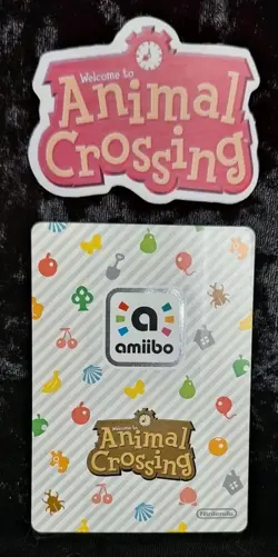 Animal Crossing Nintendo Amiibo Card Walker #100 Regular Card Authentic - Image 2