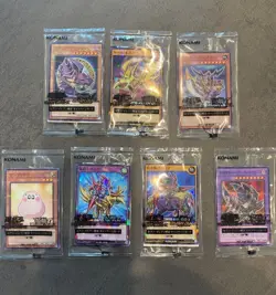 PREORDER Complete Set Yu-GI-OH Rush Duel x Seven Eleven Vol.1 Promo Card Sealed - Image 1