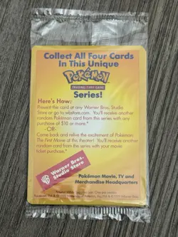Sealed Mewtwo Pokemon The First Movie WB Promo 1999 Card - Image 5