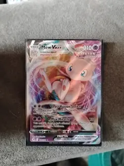 Mew Vmax 114/264 Fusion Strike NM Full Art Ultra Rare Pokemon Card - Image 1