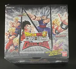 DRAGON BALL SUPER CARD GAME B22 *CRITICAL BLOW* ZENKAI SERIES ENG BOX SEALED - Image 1