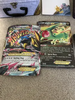 Pokemon lot; cards, lunch boxes, tins, coins, + more - Image 2