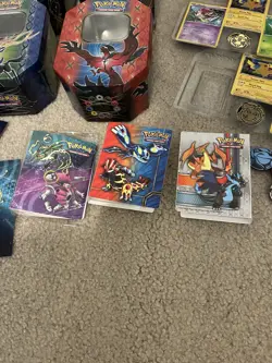 Pokemon lot; cards, lunch boxes, tins, coins, + more - Image 4