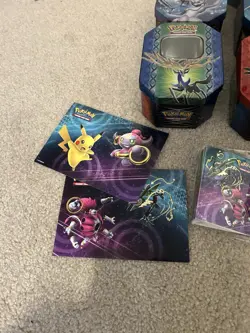 Pokemon lot; cards, lunch boxes, tins, coins, + more - Image 5