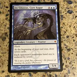 Jin-Gitaxias, Core Augur 37 New Phyrexia Regular MTG TCG CARD NM - Image 1