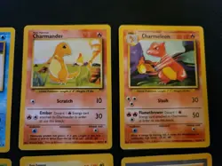 ORIGINAL BASE SET COLLECTION STARTER POKEMON CARDS /102 CLASSIC 1999 RELEASE - Image 4