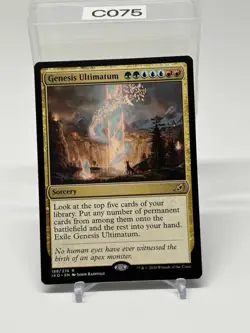 1 x Genesis Ultimatum - Ikoria: Lair of Behemoths - LP - Magic The Gathering - Image 1