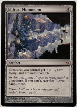 MTG Eldrazi Monument-Zendikar NM-M - Image 1