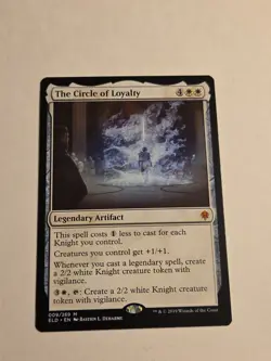 The Circle Of Loyalty X1 ELD MTG Throne Of Eldraine - Image 1