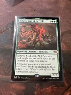 Ashaya, Soul of the Wild - 170 - NM - Commander: Duskmourn - MTG - Image 1