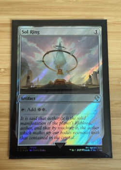 MTG: Sol Ring (0359) (Surge Foil) Commander: Final Fantasy Surge Foil NM - Image 1