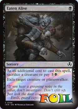 Eaten Alive 106 MTG Innistrad Remastered Common NP Foil - Image 1