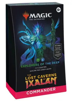 Magic The Gathering Lost Caverns of Ixalan Explorers of the Deep Commander Deck - Image 1