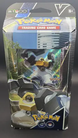 Pokemon GO V Battle Deck – Melmetal V | 60-Card Deck + Accessories - Image 1