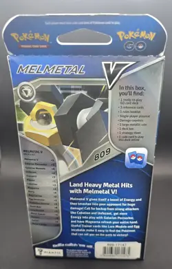 Pokemon GO V Battle Deck – Melmetal V | 60-Card Deck + Accessories - Image 2