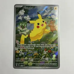 Pokemon Card TCG - Pikachu SVP 088 Black Star Promo Paldea Adventure Chest NM - Image 1