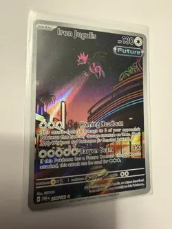 Pokemon TCG Iron Jugulis 216/182 Paradox Rift - Image 1