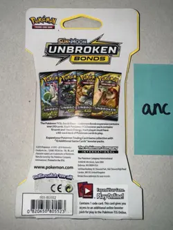 Pokemon - Unbroken Bonds Sleeved Booster Pack Charizard & Reshiram Art - Sealed! - Image 4
