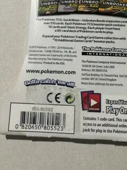 Pokemon - Unbroken Bonds Sleeved Booster Pack Charizard & Reshiram Art - Sealed! - Image 5
