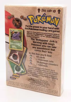 1999 Pokemon Fossil - BodyGuard Theme Deck - WOTC (Factory Sealed) Vintage - Image 2