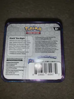 Pokemon TCG - Psychic Gengar Espeon Stacking Tin 2024 – New & Factory Sealed - Image 5