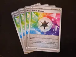 4x Prism Energy Reverse Holo 086/086 x4 - Black Bolt - Pokemon Playset - Image 1