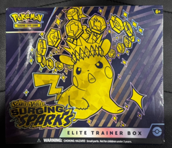 Pokemon TCG: Surging Sparks Factory Sealed Elite Trainer Box - Image 1