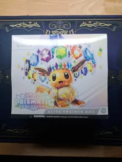 Pokemon TCG Prismatic Evolutions Elite Trainer Box ETB - Factory Sealed - Image 1