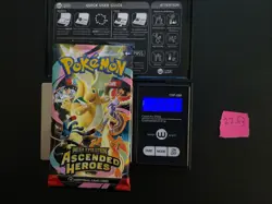 EXTREMELY HEAVY! 22.63g GOD PACKUUU Ascended Heroes Pokemon TCG Booster (SEALED) - Image 1