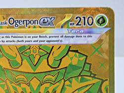 Teal Mask Ogerpon ex Pokemon TCG Prismatic Evolutions 177/131 Holo Hyper Rare - Image 2