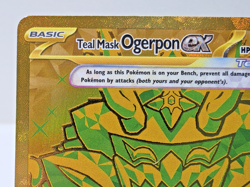 Teal Mask Ogerpon ex Pokemon TCG Prismatic Evolutions 177/131 Holo Hyper Rare - Image 3