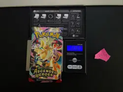 EXTREMELY HEAVY! 22.64g GOD PACKUUU Ascended Heroes Pokemon TCG Booster (SEALED) - Image 1