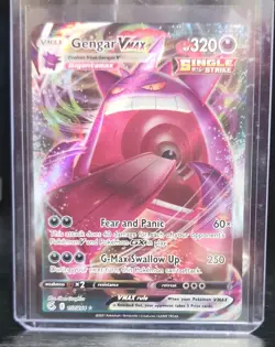 Pokemon Gengar VMAX 157/264 Swsh08: Fusion Strike Single Strike Holo - Image 1