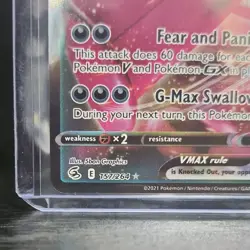 Pokemon Gengar VMAX 157/264 Swsh08: Fusion Strike Single Strike Holo - Image 5