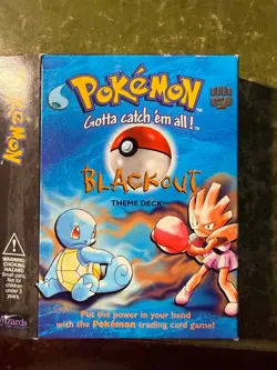 Pokemon Theme Deck Blackout WOTC 1999 - Image 1