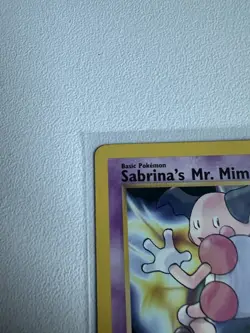 Sabrina’s Mr Mime 1st Edition Gym Heroes 94/132 WOTC Vintage Pokemon 1999 - Image 3