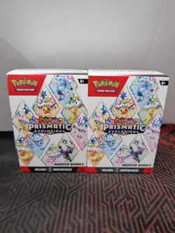 Pokemon TCG Prismatic Evolutions Booster Bundle 2-Pack, New Sealed - Image 3