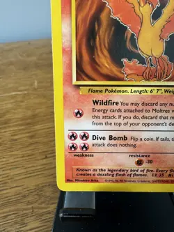 Pokemon TCG - Moltres || 27/62 || Fossil || Non-holo || Lightly Played || Rare - Image 5