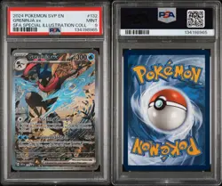 2024 Pokemon Greninja Ex Black Star #132 SFA Special Illustration - PSA 9 - Image 3