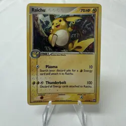Pokemon TCG Raichu 12/108 Power Keepers Holo Rare MP - Image 1