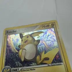 Pokemon TCG Raichu 12/108 Power Keepers Holo Rare MP - Image 2