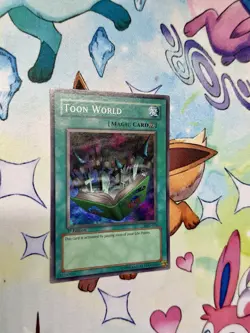 2002 Yugioh Toon World Magic Ruler MRL 076 1st Edition LP - Image 3