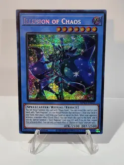 Yugioh Illusion of Chaos Prismatic Secret MP23-EN017 1st NM - Image 1